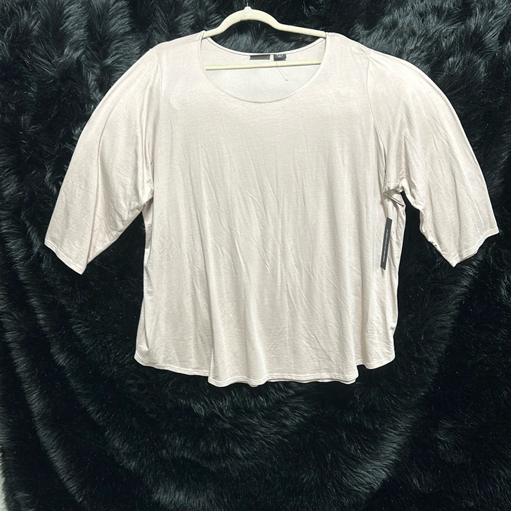 Tahari Light Tan Blouse / Size 3X / NWT / W-53‎
